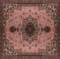 A8300080 Vinyl vloerkleed Persia terra 02Tangara groothandel voor de kinderopvang